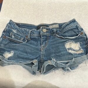 Blue Denim Shorts